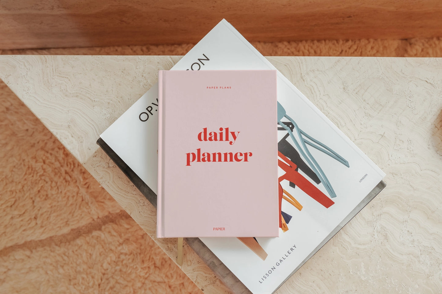 Hardcover Undated Daily Planner