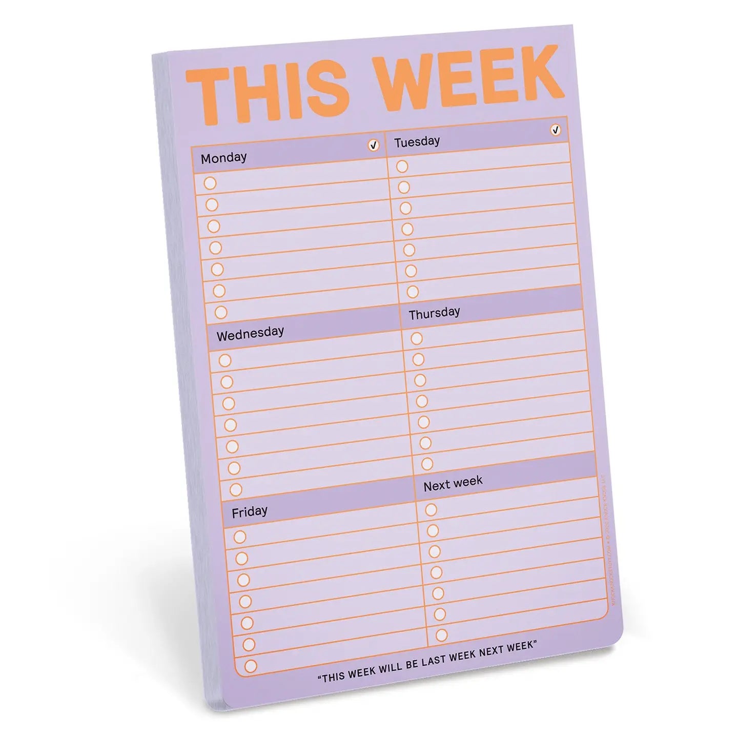 This Week Pad