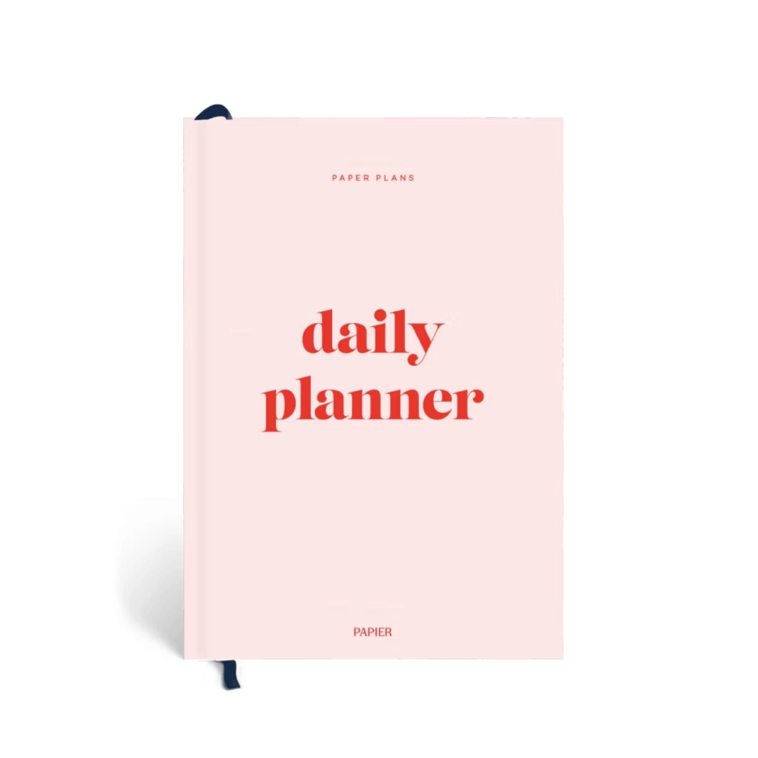 Hardcover Undated Daily Planner