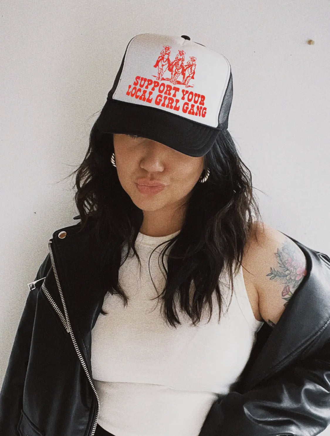Support Your Local Girl Gang Trucker